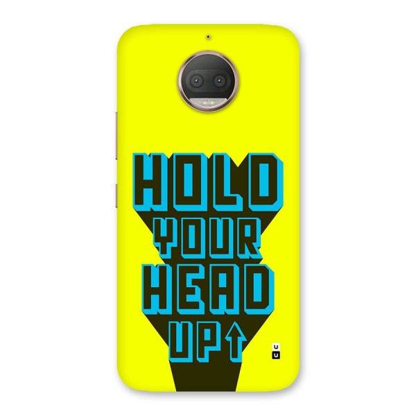 Head Up Back Case for Moto G5s Plus