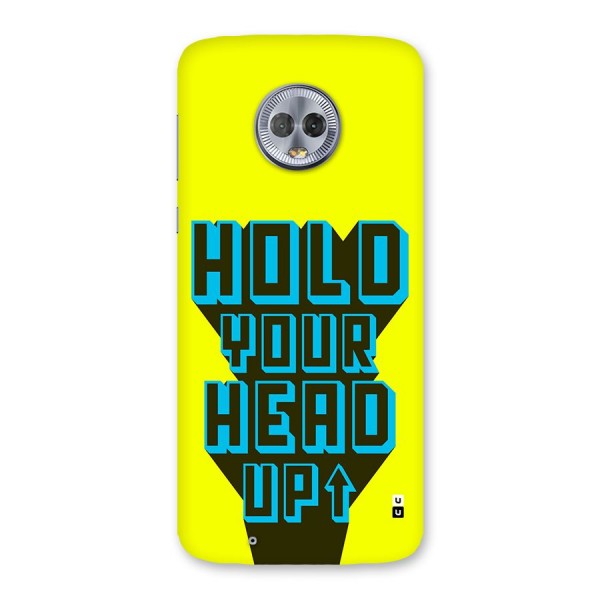 Head Up Back Case for Moto G6