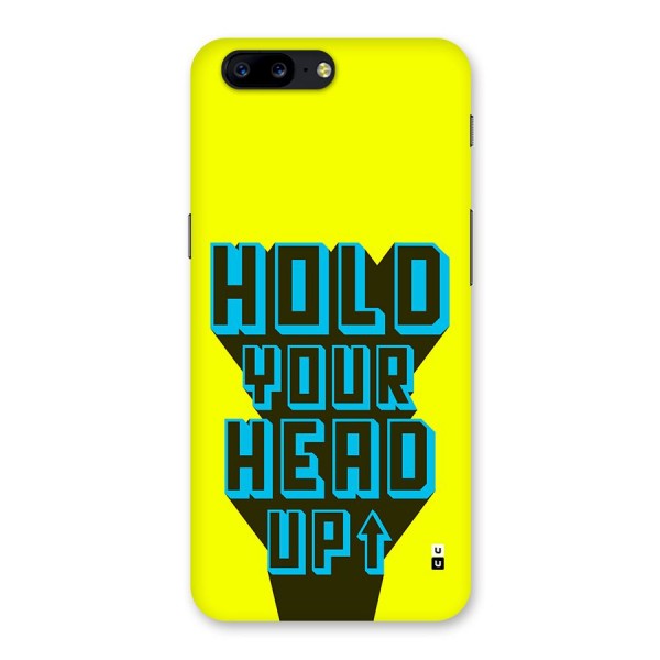 Head Up Back Case for OnePlus 5