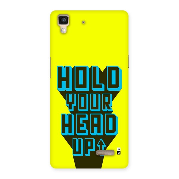 Head Up Back Case for Oppo R7