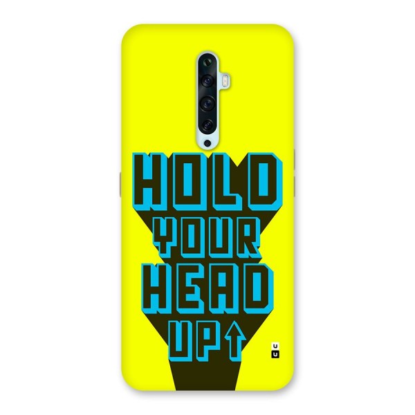 Head Up Back Case for Oppo Reno2 F