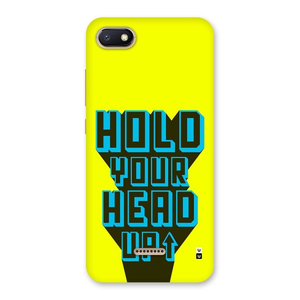Head Up Back Case for Redmi 6A