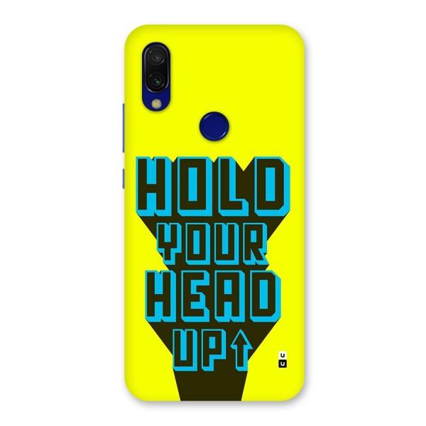 Head Up Back Case for Redmi 7