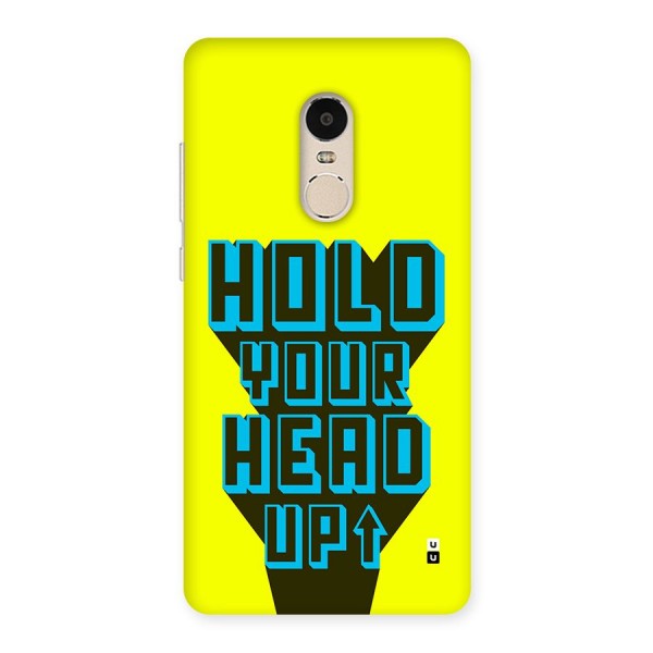 Head Up Back Case for Redmi Note 4