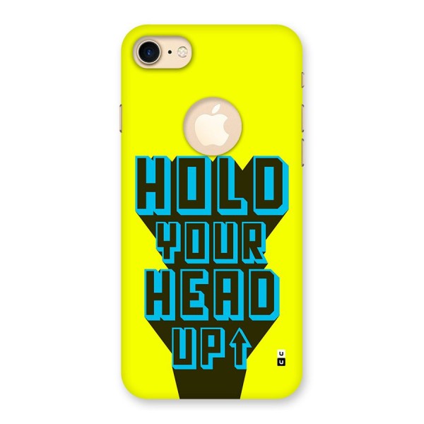 Head Up Back Case for iPhone 7 Logo Cut