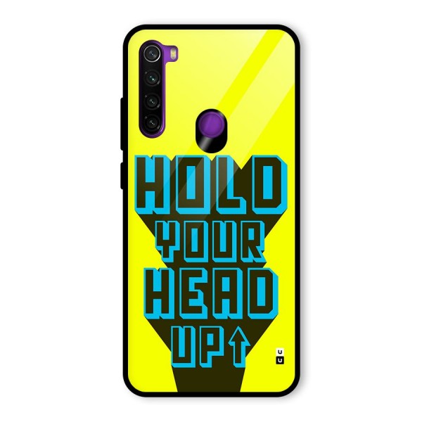 Head Up Glass Back Case for Redmi Note 8