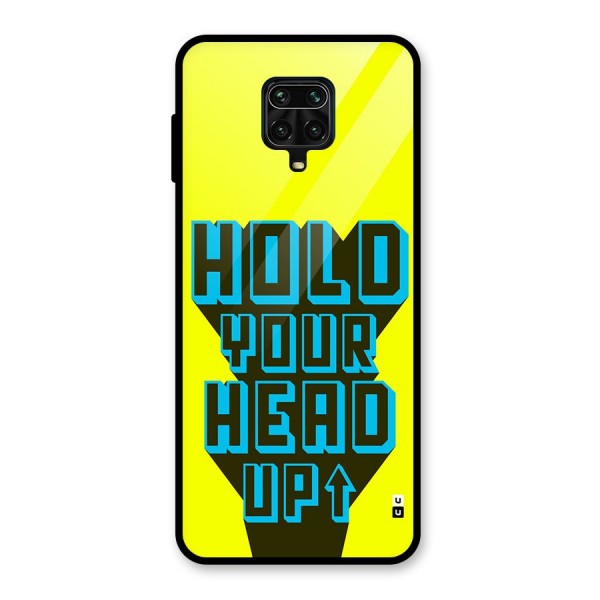 Head Up Glass Back Case for Redmi Note 9 Pro Max