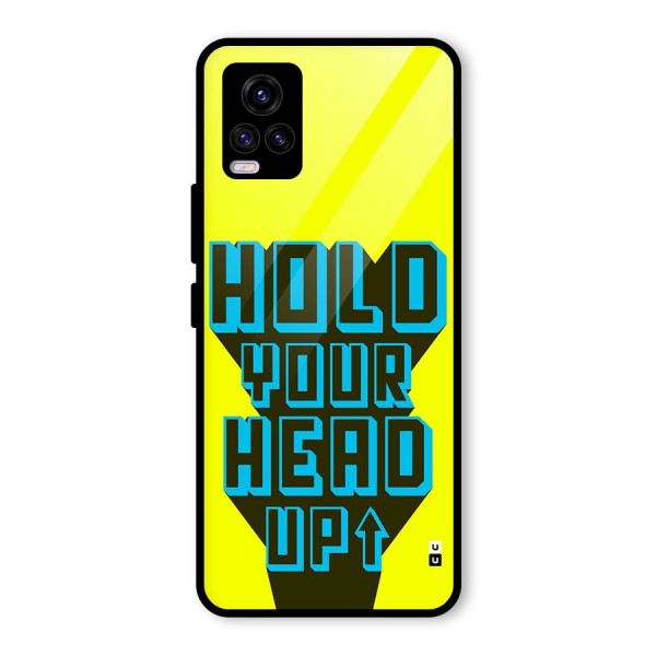 Head Up Glass Back Case for Vivo V20 2021