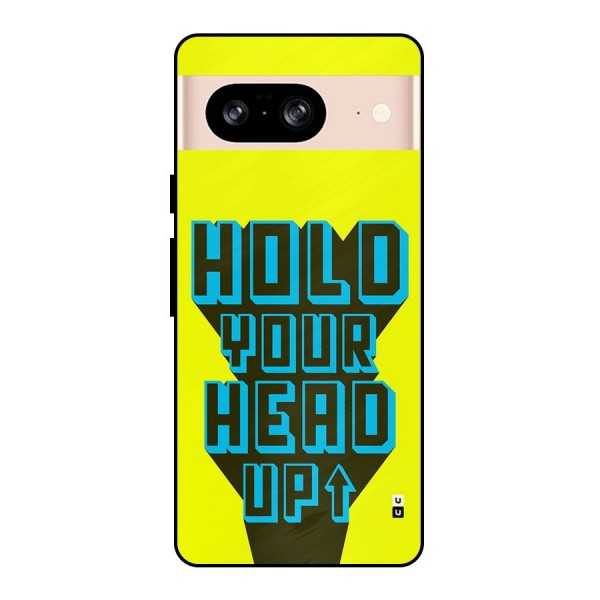 Head Up Metal Back Case for Google Pixel 8