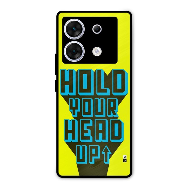 Head Up Metal Back Case for Infinix Zero 30 5G