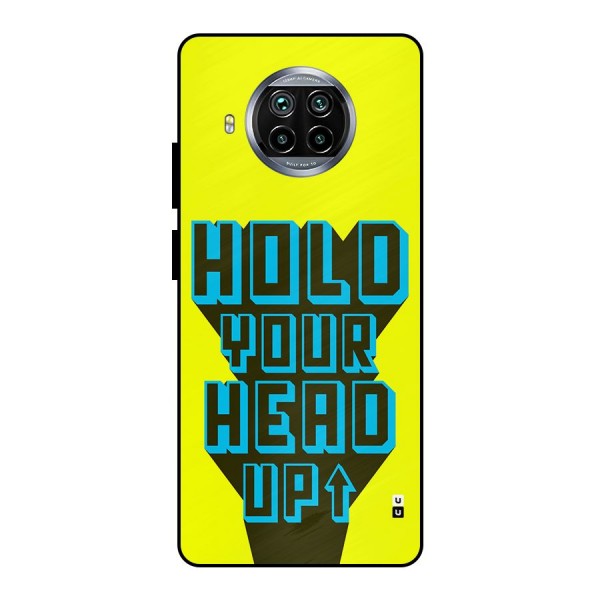 Head Up Metal Back Case for Mi 10i
