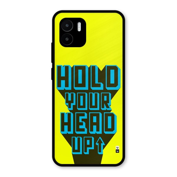 Head Up Metal Back Case for Redmi A1
