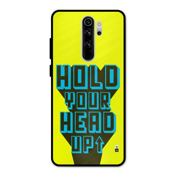 Head Up Metal Back Case for Redmi Note 8 Pro