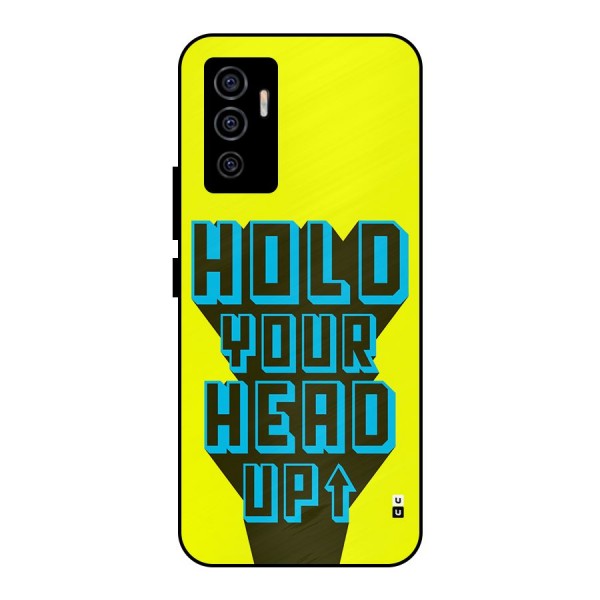 Head Up Metal Back Case for Vivo V23e