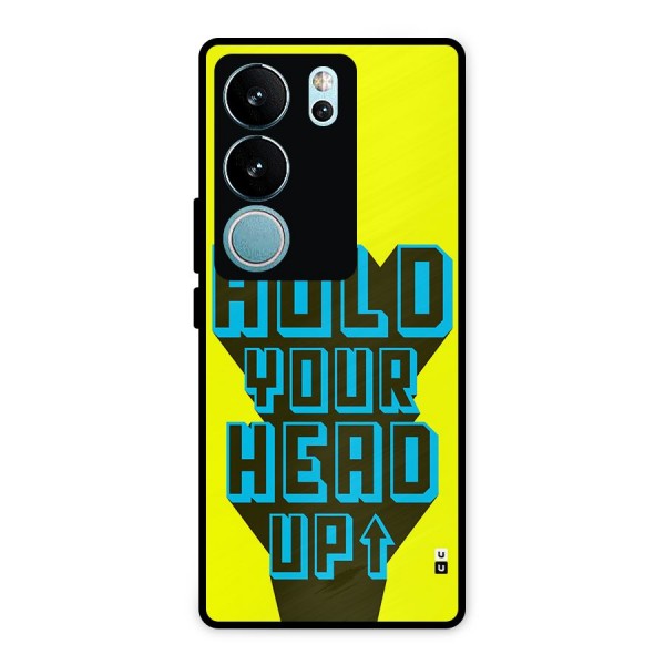 Head Up Metal Back Case for Vivo V29