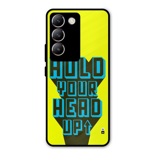 Head Up Metal Back Case for Vivo Y200e