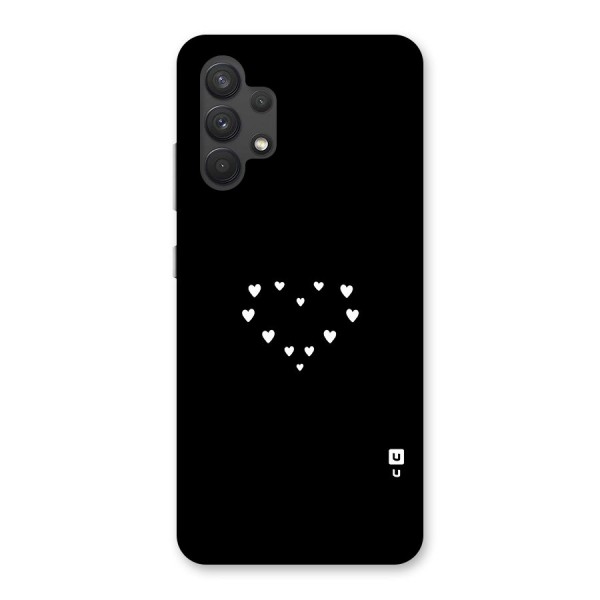 Heart of Hearts Glass Back Case for Galaxy A32