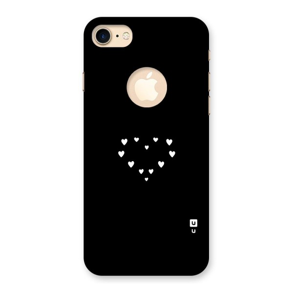 Heart of Hearts Back Case for iPhone 7 Logo Cut