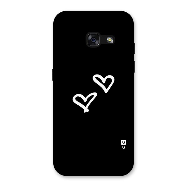 Hearts Love Back Case for Galaxy A3 (2017)