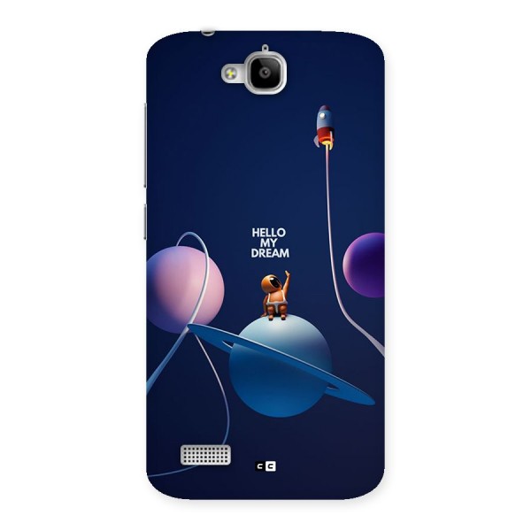 Hello My Dream Back Case for Honor Holly