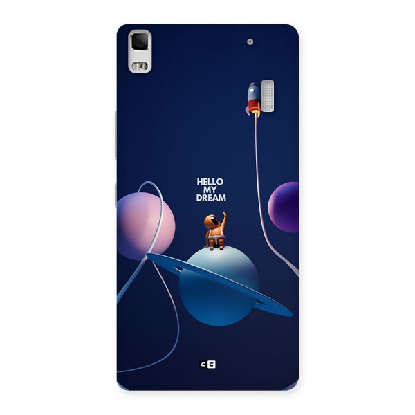 Hello My Dream Back Case for Lenovo K3 Note