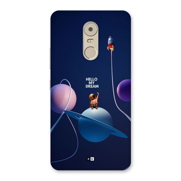 Hello My Dream Back Case for Lenovo K6 Note
