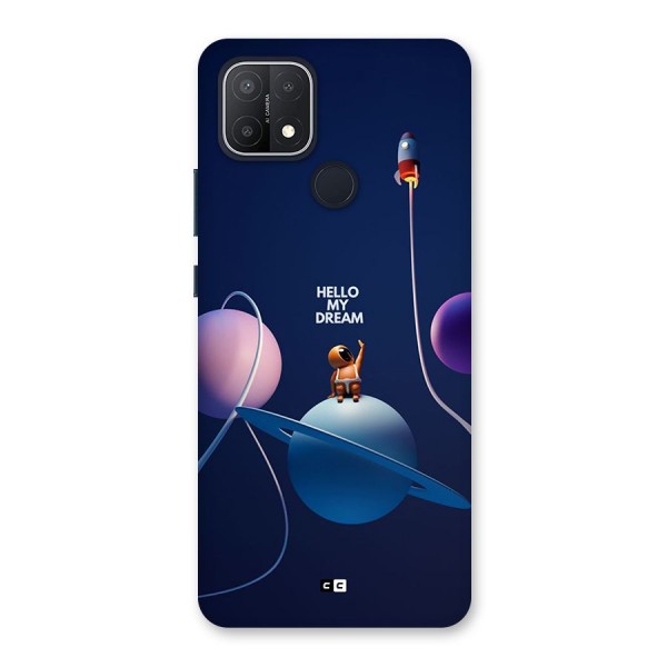 Hello My Dream Back Case for Oppo A15s