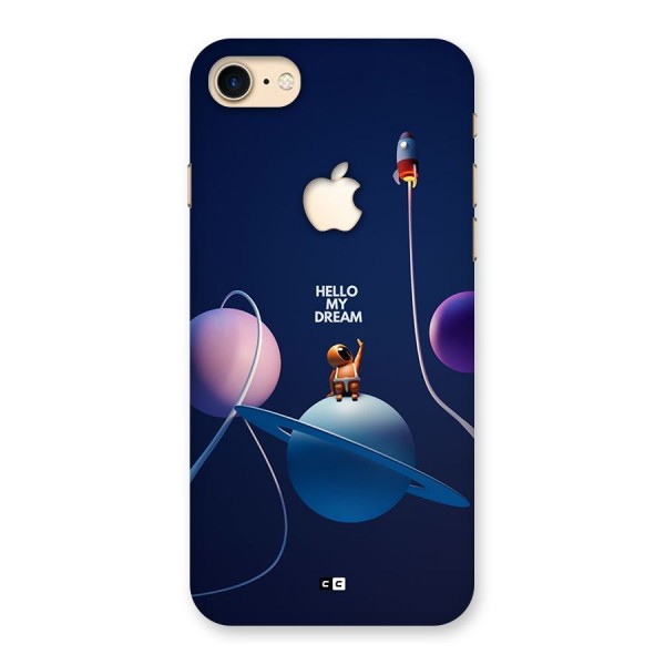Hello My Dream Back Case for iPhone 7 Apple Cut
