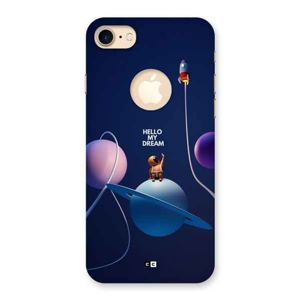 Hello My Dream Back Case for iPhone 7 Logo Cut