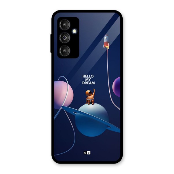 Hello My Dream Glass Back Case for Galaxy M14 5G