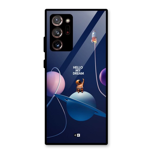 Hello My Dream Glass Back Case for Galaxy Note 20 Ultra