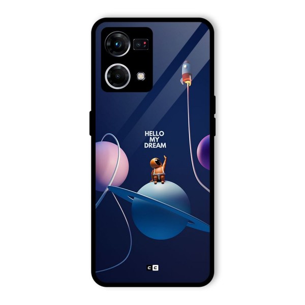 Hello My Dream Glass Back Case for Oppo F21s Pro 4G
