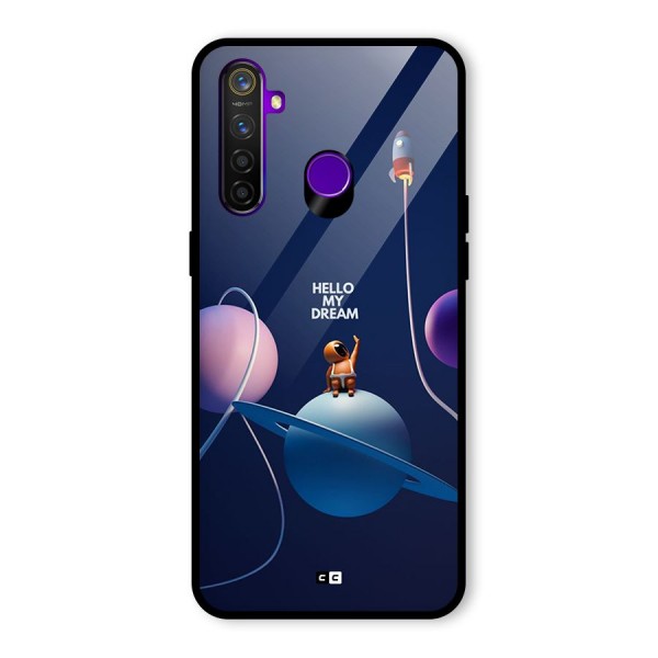 Hello My Dream Glass Back Case for Realme 5 Pro