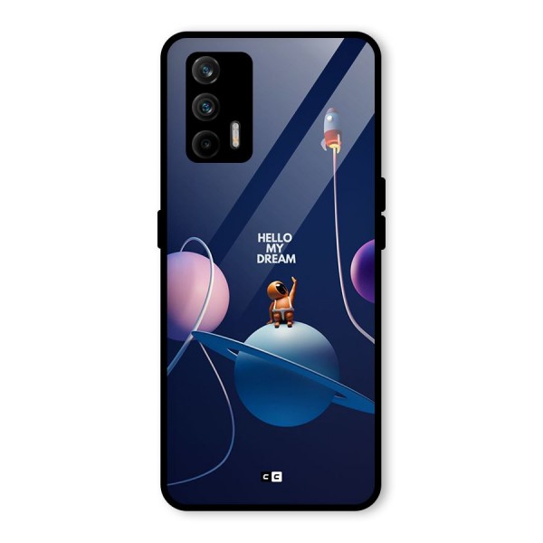 Hello My Dream Glass Back Case for Realme X7 Max