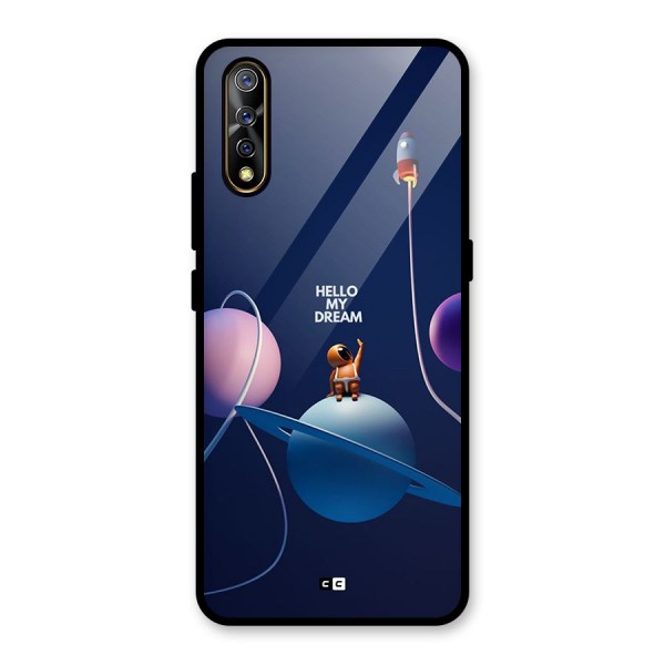 Hello My Dream Glass Back Case for Vivo S1