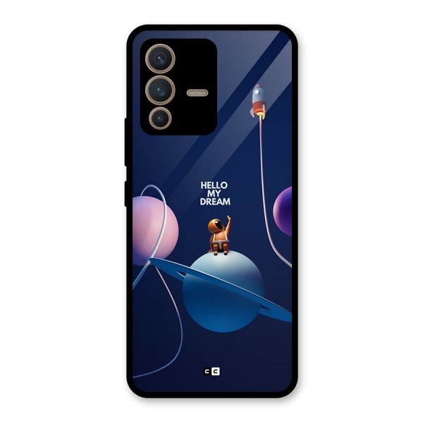 Hello My Dream Glass Back Case for Vivo V23 5G