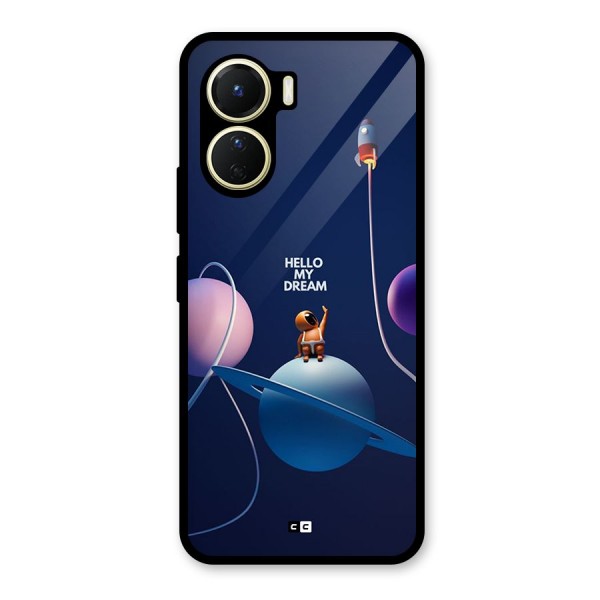 Hello My Dream Glass Back Case for Vivo Y16