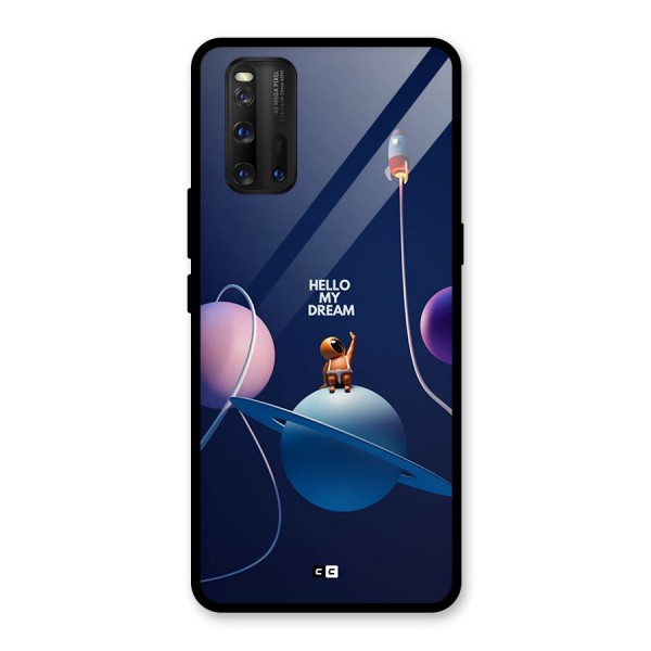 Hello My Dream Glass Back Case for Vivo iQOO 3
