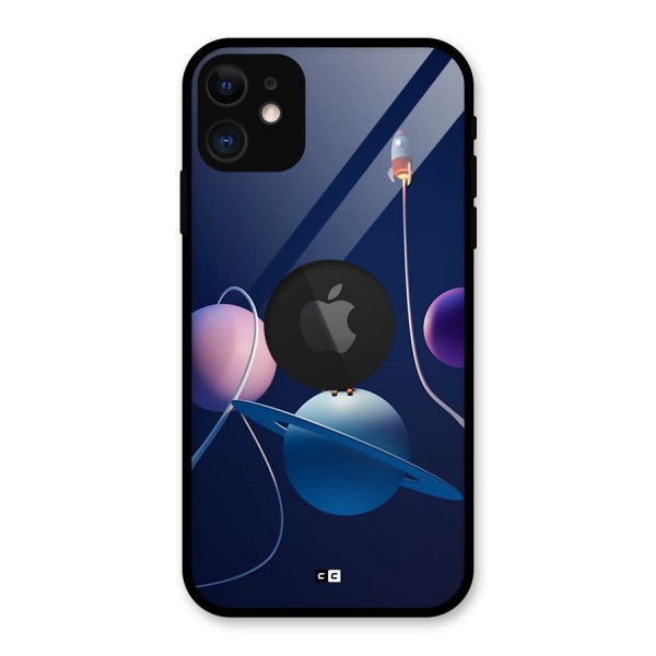 Hello My Dream Glass Back Case for iPhone 11 Logo Cut