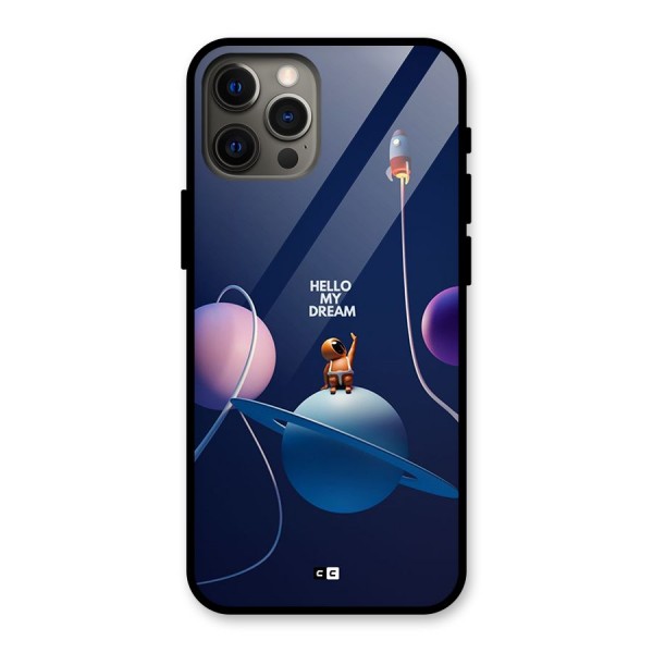 Hello My Dream Glass Back Case for iPhone 12 Pro Max