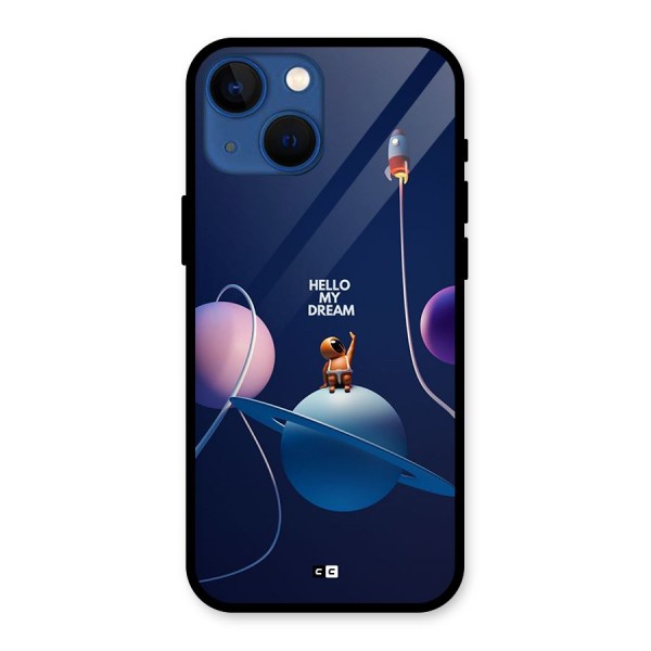 Hello My Dream Glass Back Case for iPhone 13 Mini