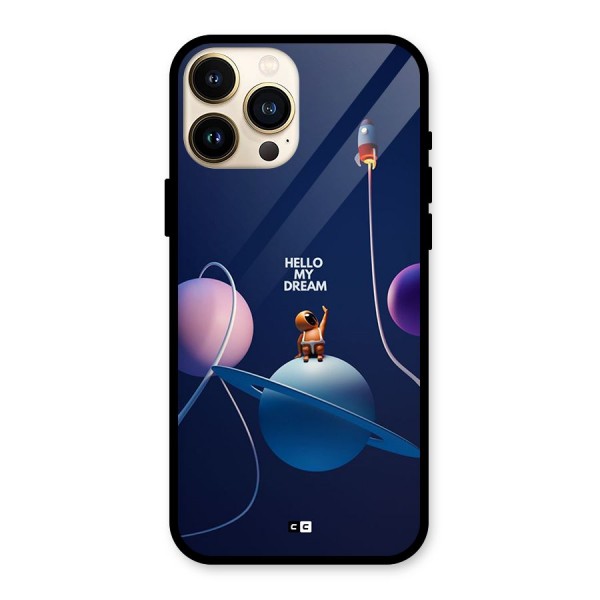 Hello My Dream Glass Back Case for iPhone 13 Pro Max