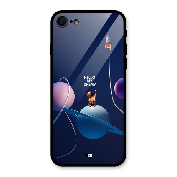 Hello My Dream Glass Back Case for iPhone SE 2022