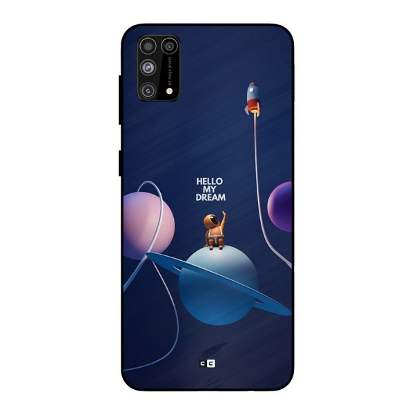 Hello My Dream Metal Back Case for Galaxy F41