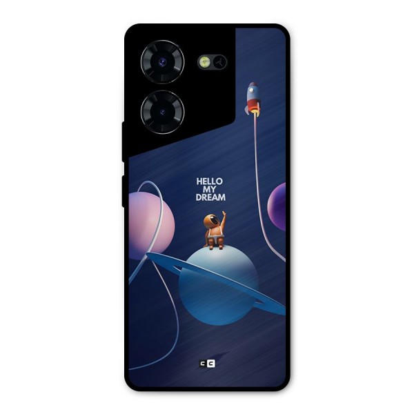 Hello My Dream Metal Back Case for Tecno Pova 5 Pro 5G