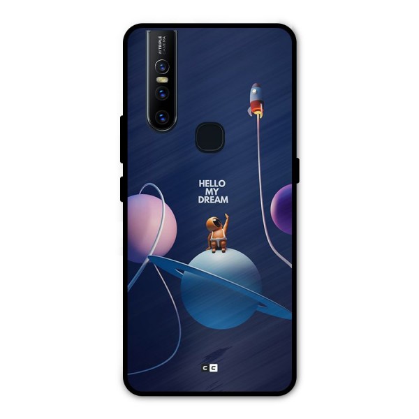 Hello My Dream Metal Back Case for Vivo V15