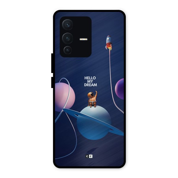 Hello My Dream Metal Back Case for Vivo V23 5G