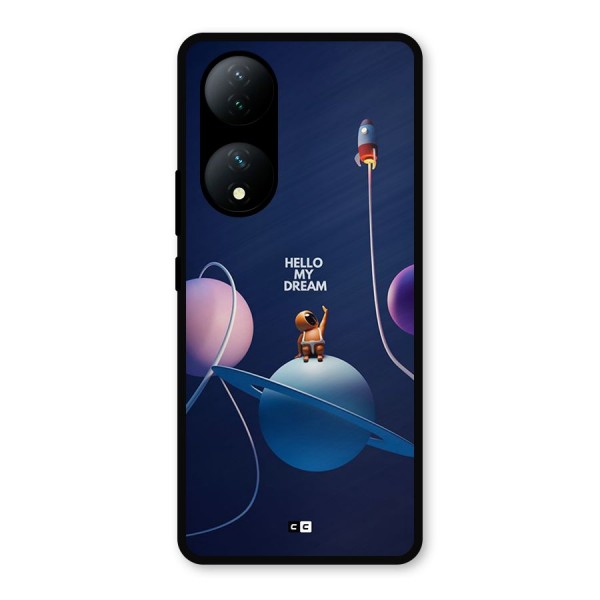 Hello My Dream Metal Back Case for Vivo Y100