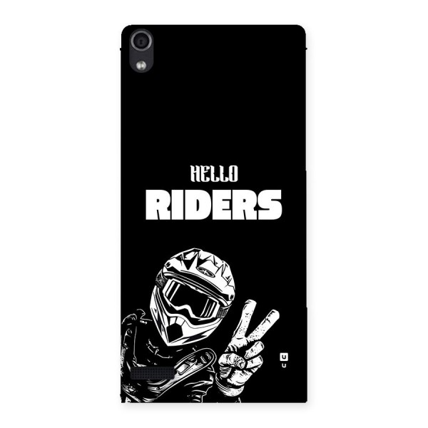 Hello Riders Back Case for Ascend P6