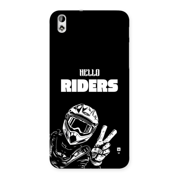 Hello Riders Back Case for Desire 816